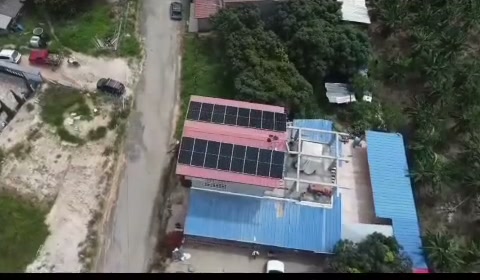 Sistema de paneles solares on grid en una vivienda de Bucaramanga